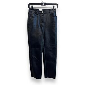 Aritzia Wilfred Vegan Faux Leather Pants Size 0